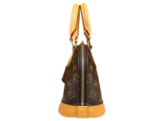 Borsa a Spalla Alma BB Monogramma Louis Vuitton Marrone - vista 5