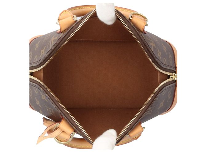 Borsa a Spalla Alma BB Monogramma Louis Vuitton Marrone - vista 8