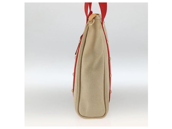 Louis Vuitton Antigua Tote aus Canvas MM Beige - Ansicht 4