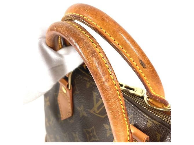 Louis Vuitton Monogram Alma Tote Handtasche Braun - Ansicht 10