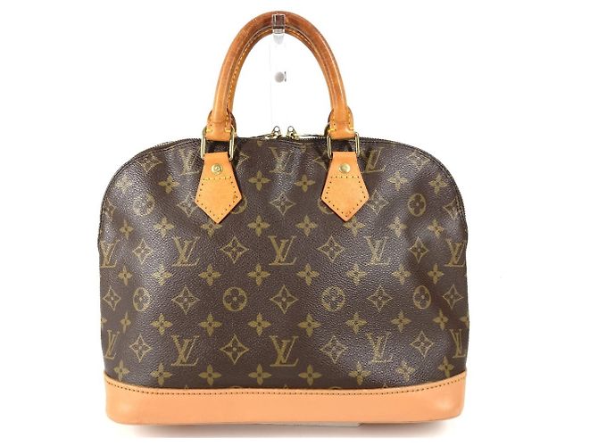 Louis Vuitton Monogram Alma Tote Handtasche Braun - Ansicht 2