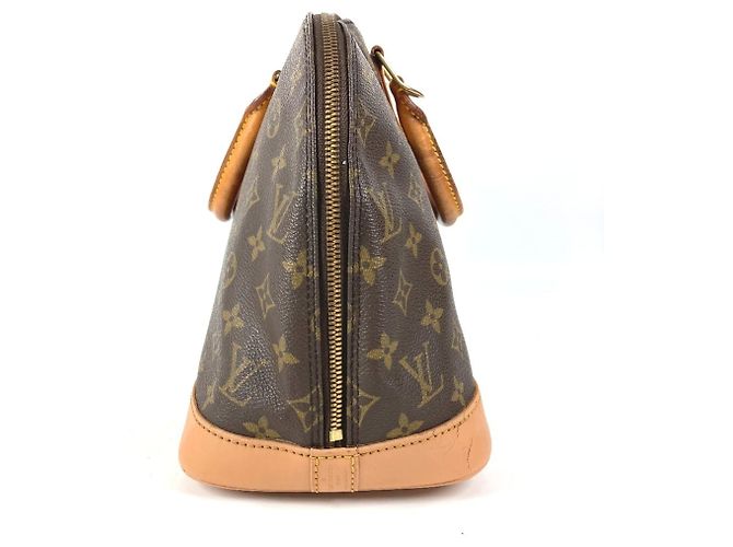 Louis Vuitton Monogram Alma Tote Handtasche Braun - Ansicht 3