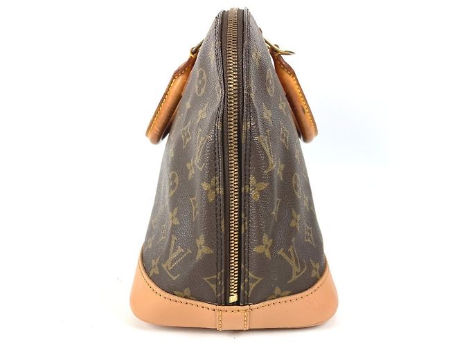 Louis Vuitton Monogram Alma Tote Handtasche Braun - Ansicht 4