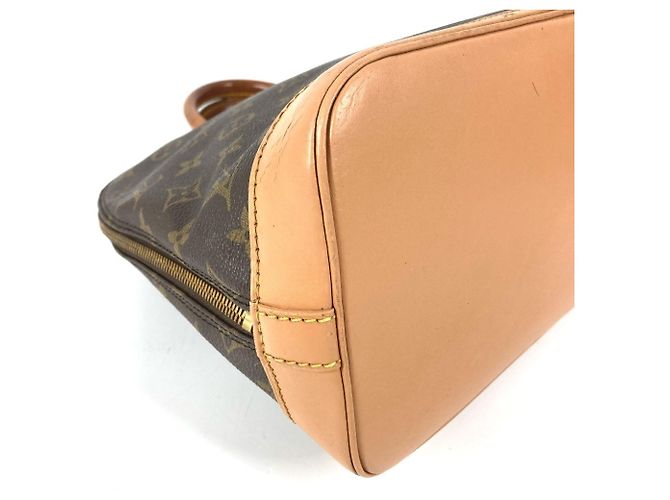 Louis Vuitton Monogram Alma Tote Handtasche Braun - Ansicht 7