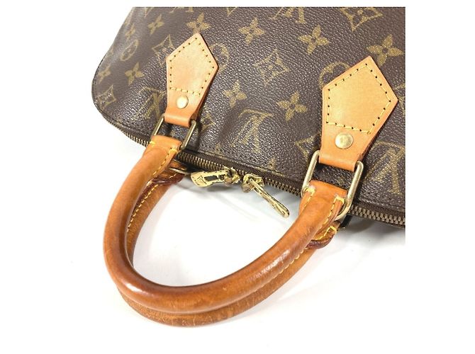 Louis Vuitton Monogram Alma Tote Handtasche Braun - Ansicht 8