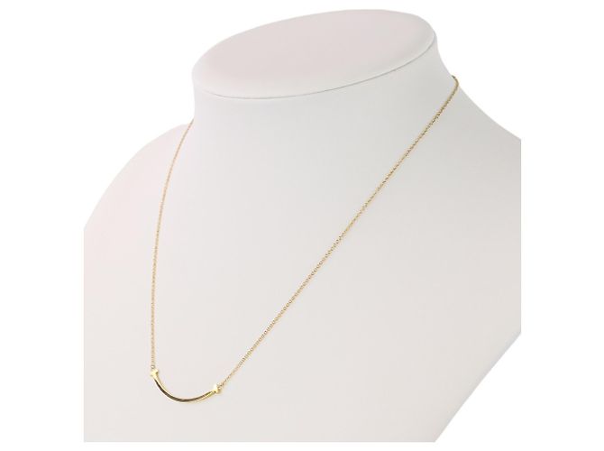 Collana T Smile Small in oro giallo 18K di Tiffany & Co. D'oro - vista 3