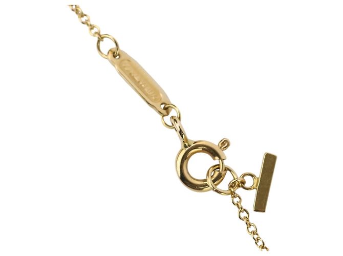 Collana T Smile Small in oro giallo 18K di Tiffany & Co. D'oro - vista 6