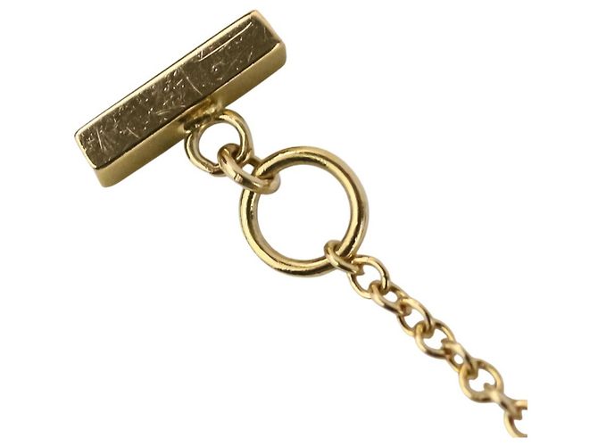 Collana T Smile Small in oro giallo 18K di Tiffany & Co. D'oro - vista 9