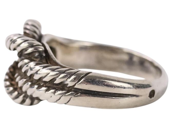 Ring Bague en argent 925 Audienne d'Hermès Argenté - vue 3