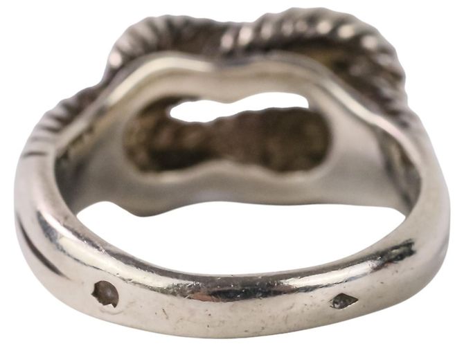 Ring Bague en argent 925 Audienne d'Hermès Argenté - vue 4