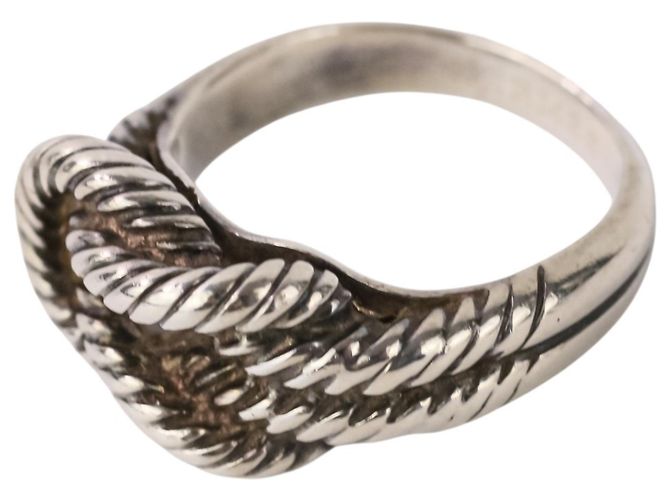 Ring Bague en argent 925 Audienne d'Hermès Argenté - vue 7
