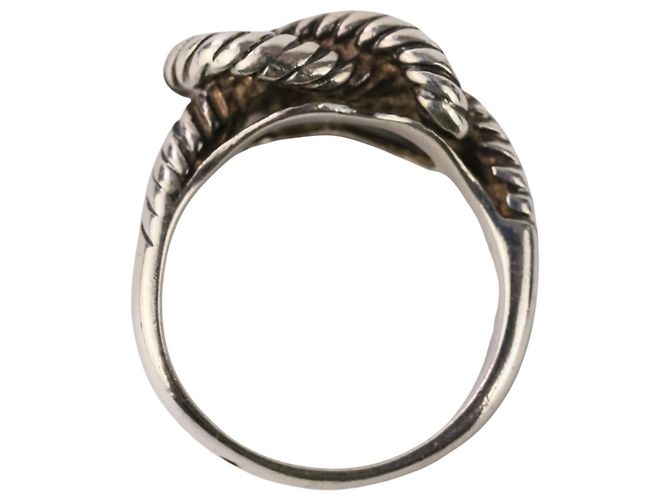 Ring Bague en argent 925 Audienne d'Hermès Argenté - vue 8