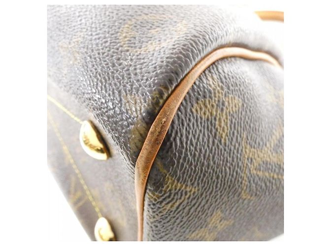 Borsa Louis Vuitton Monogram Tivoli PM Marrone - vista 3