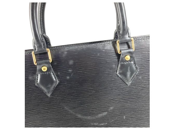 Borsa Sac Plat Epi Louis Vuitton Nero - vista 10