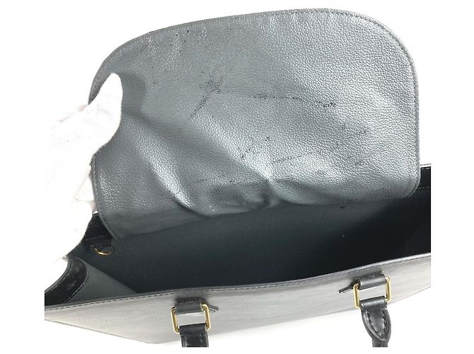 Borsa Sac Plat Epi Louis Vuitton Nero - vista 16