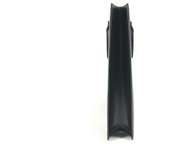 Borsa Sac Plat Epi Louis Vuitton Nero - vista 4