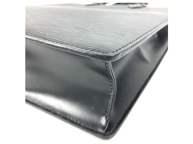 Borsa Sac Plat Epi Louis Vuitton Nero - vista 6