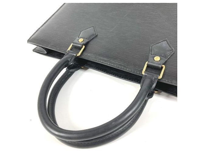 Borsa Sac Plat Epi Louis Vuitton Nero - vista 8