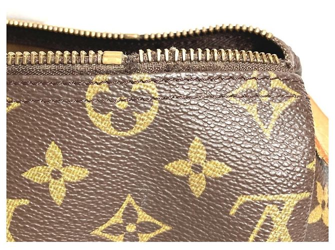 Borsa a Spalla Flanerie 45 Monogramma Louis Vuitton Marrone - vista 18