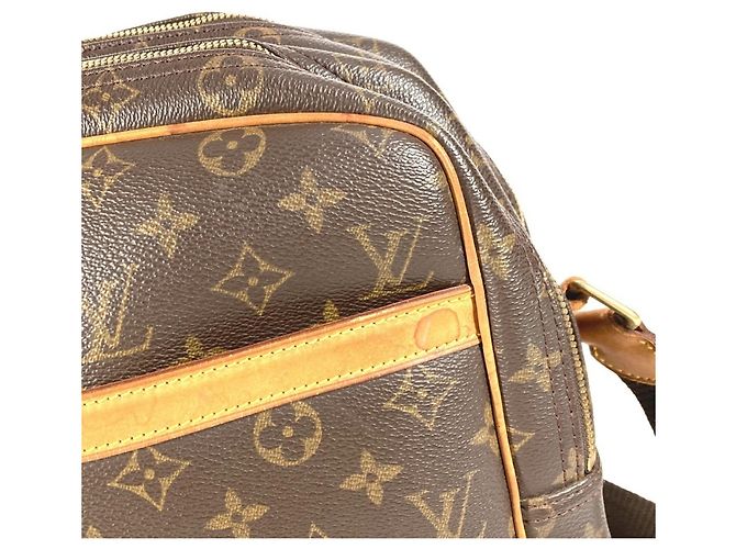 Borsa Reporter GM Monogramma Louis Vuitton Marrone - vista 10