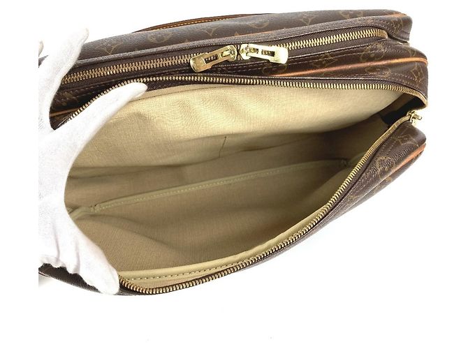 Borsa Reporter GM Monogramma Louis Vuitton Marrone - vista 13