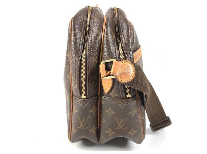 Borsa Reporter GM Monogramma Louis Vuitton Marrone - vista 4