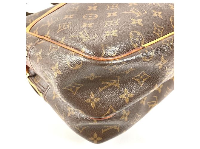Borsa Reporter GM Monogramma Louis Vuitton Marrone - vista 7