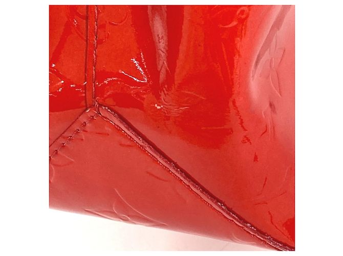 Borsa Tote PM in Monogram Vernis Louis Vuitton Rosso - vista 16