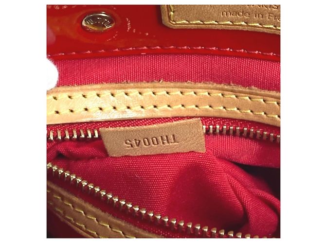 Borsa Tote PM in Monogram Vernis Louis Vuitton Rosso - vista 17