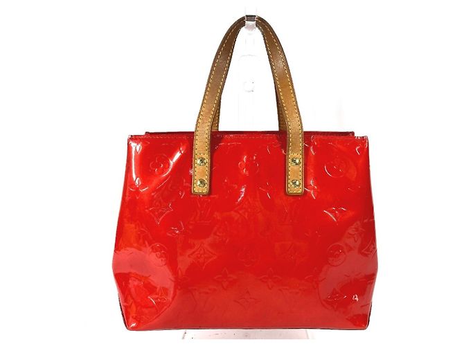 Borsa Tote PM in Monogram Vernis Louis Vuitton Rosso - vista 2