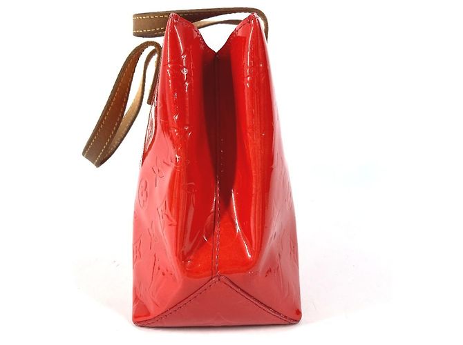 Borsa Tote PM in Monogram Vernis Louis Vuitton Rosso - vista 3