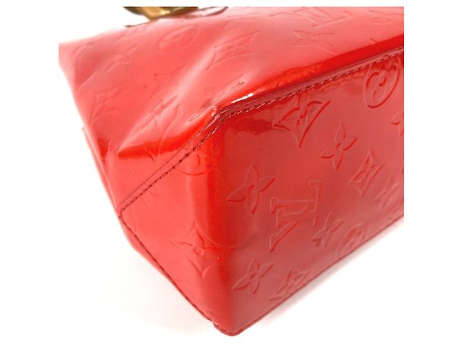 Borsa Tote PM in Monogram Vernis Louis Vuitton Rosso - vista 7