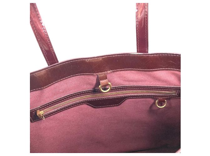 Louis Vuitton Monogram Vernis Wilshire MM Tasche Lila - Ansicht 14