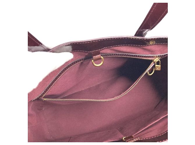 Louis Vuitton Monogram Vernis Wilshire MM Tasche Lila - Ansicht 15