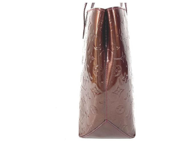 Louis Vuitton Monogram Vernis Wilshire MM Tasche Lila - Ansicht 4