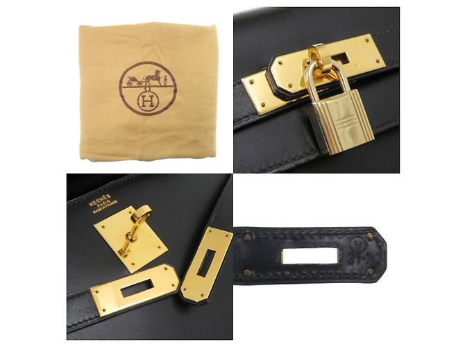 Borsa Hermès Kelly 32 Nero - vista 10