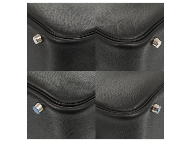 Borsa Hermès Plume 28 Nera Nero - vista 4