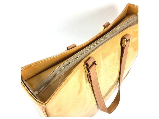 Louis Vuitton Monogram Vernis Columbus Tote Bag Beige - Ansicht 10