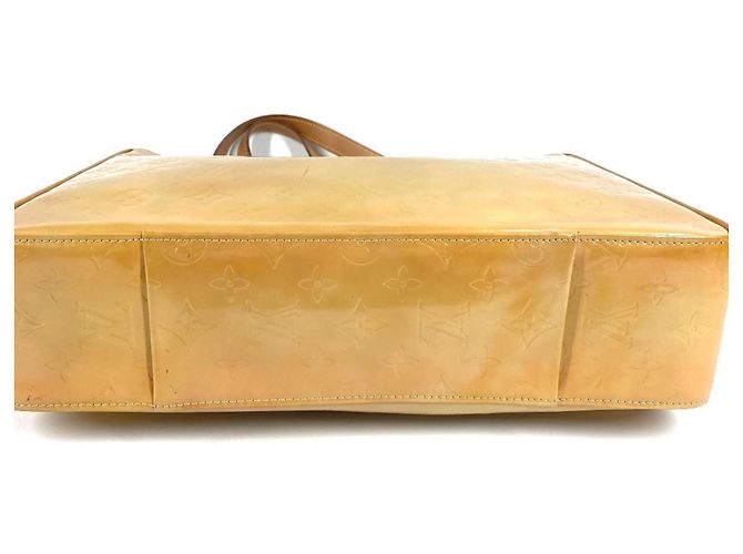 Louis Vuitton Monogram Vernis Columbus Tote Bag Beige - Ansicht 5