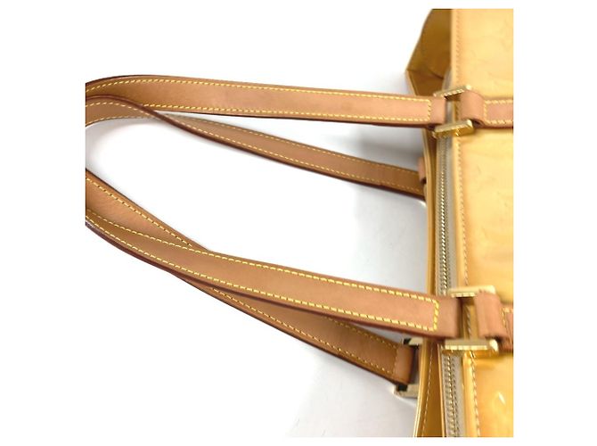 Louis Vuitton Monogram Vernis Columbus Tote Bag Beige - Ansicht 8