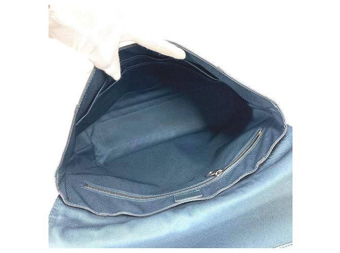 Borsa Tote Loft Damier Infini Louis Vuitton Blu navy - vista 11