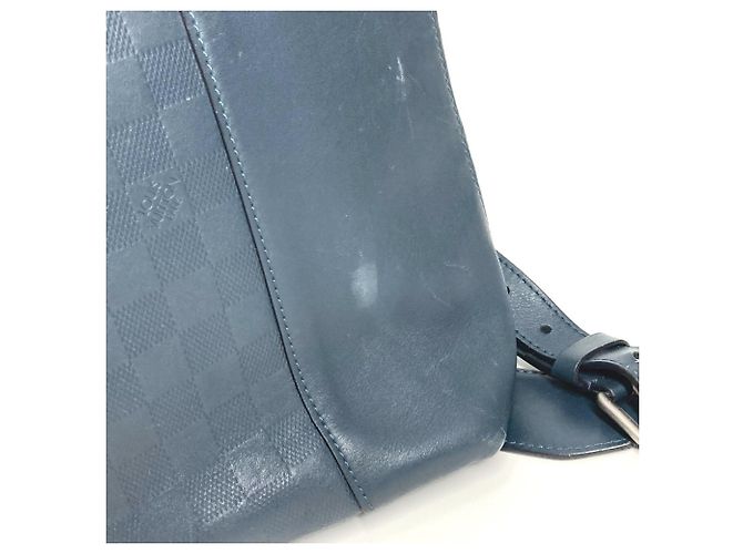 Borsa Tote Loft Damier Infini Louis Vuitton Blu navy - vista 13