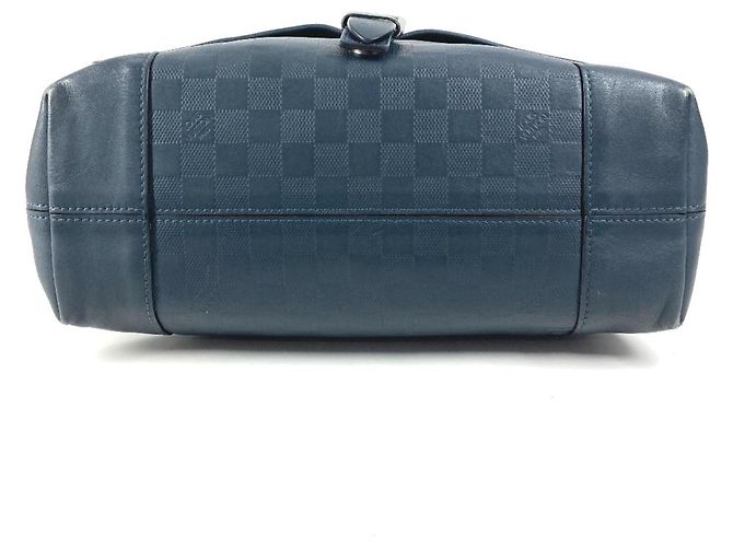 Borsa Tote Loft Damier Infini Louis Vuitton Blu navy - vista 5