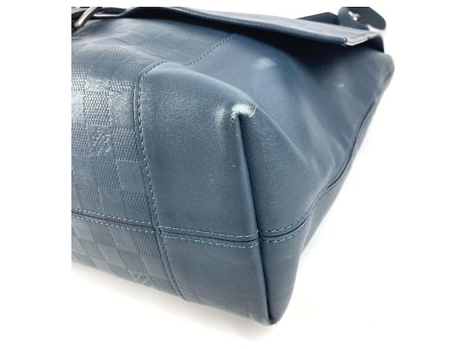 Borsa Tote Loft Damier Infini Louis Vuitton Blu navy - vista 6