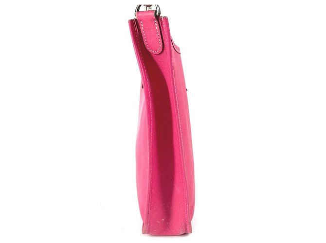Bolsa Hermès Evelyne 1 PM em Rosa Tyrien - vista 4