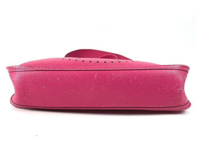 Bolsa Hermès Evelyne 1 PM em Rosa Tyrien - vista 5