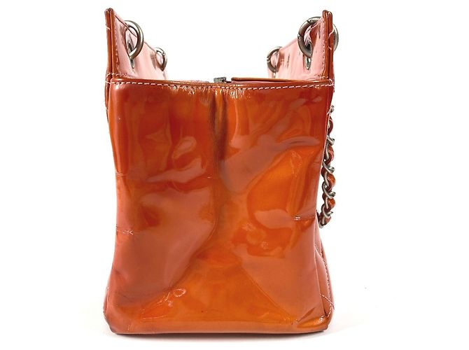 Bolsa CHANEL em matelassé acolchoado com logo CC Coco Rosa - vista 13