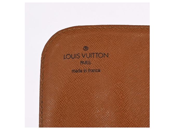 Borsa Cartouchiere Louis Vuitton Monogram Canvas MM Marrone - vista 5