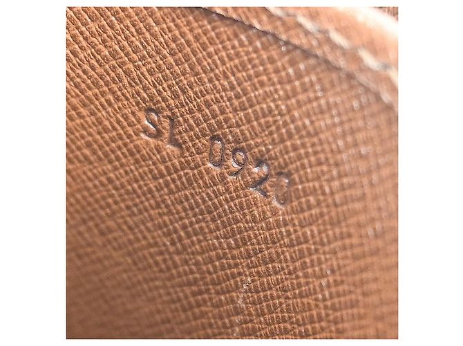 Borsa Cartouchiere Louis Vuitton in tela Monogram GM Marrone - vista 4