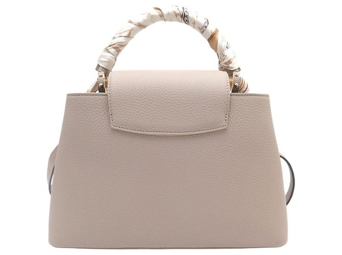 NUOVA BORSA A MANO LOUIS VUITTON CAPUCINES MM GRIGIO PIETRA BORSA ULTIMATE - vista 2